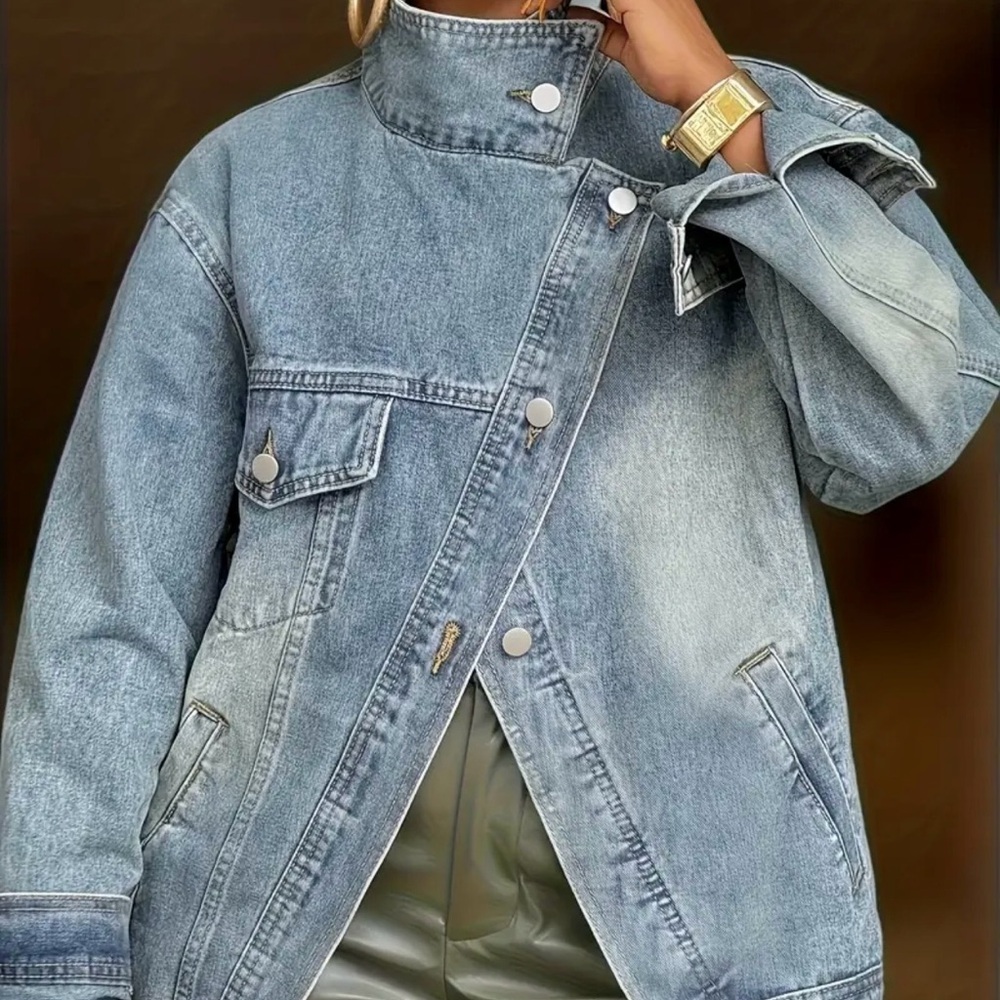 Stylish Blue Jean Jacket